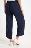 Pantalon jogging large avec boutons pont