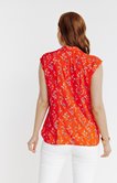 Chemisette imprimée sans manche 