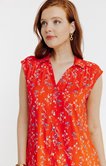 Chemisette imprimée sans manche 