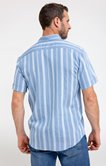 Chemise manches courtes à rayures CIEL