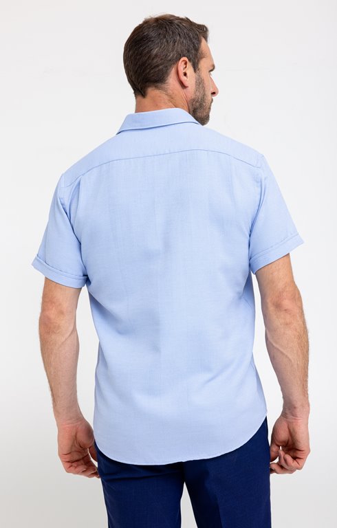 Chemise Manches Courtes Taille L - Marque Lucid, Rayée, Coupe Relaxed, Occasion Très Bon état