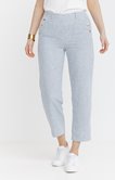 Pantalon rayé détails boutons