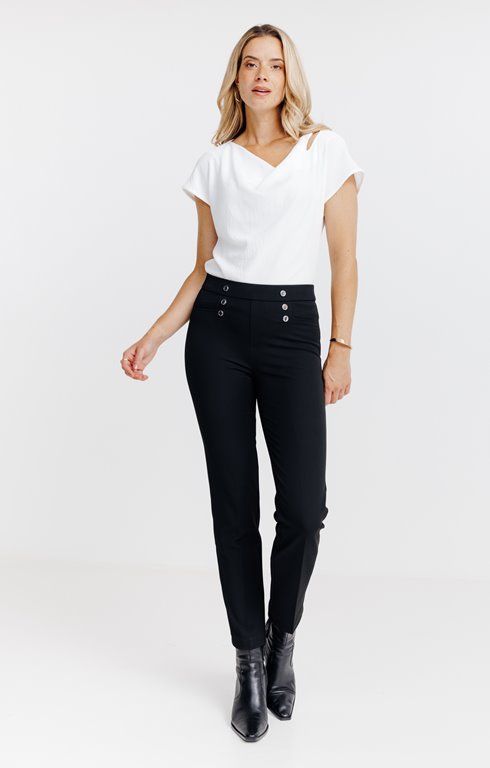 PANTALON EN LORENZO CEINTURE TREGGING 