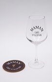 Coffret verre et sous-verre Maman