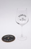 Coffret verre et sous-verre Parrain