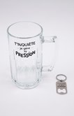 Coffret verre et sous-verre Pression