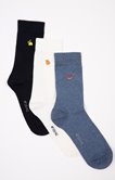 Lot de 3 paires de chaussettes fruits
