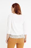 Pull 2-en-1 details oeillet