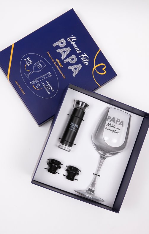 Box verre de vin et extracteur d'air