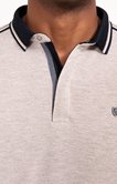 Polo manches longues Zip