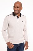 Polo manches longues Zip
