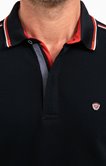 Polo manches longues Zip