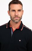 Polo manches longues Zip
