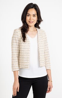 Veste doublée en maille