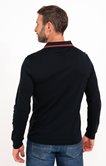 Polo manches longues Brique