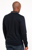 Polo manches longues Brique