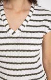 Tee-shirt rayé à manches courtes