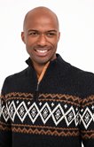 Pull col montant Jacquard