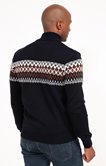 Pull col montant jacquard Mark