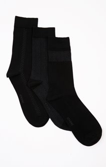 Lot 3 paires de chaussettes Chevron