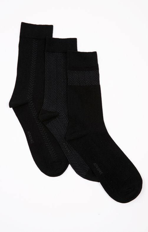 Lot 3 paires de chaussettes Chevron
