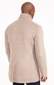 Manteau mi-long double fermeture Mandel