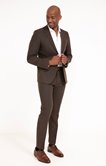 Ensemble Costume Castagno coupe ajustée
