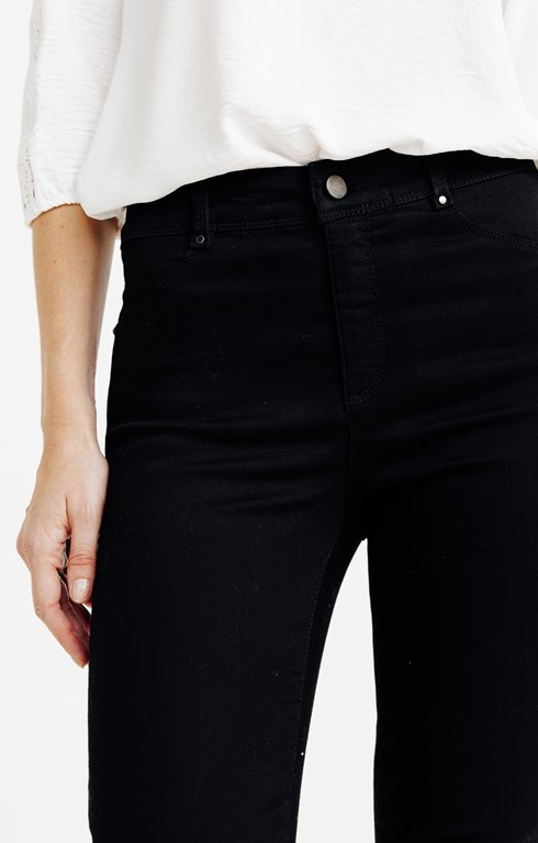 Pantalon Noir Perlé Armand Ventilo - Taille 42 - Occasion En Très Bon état, Style Habillé Pour Femme