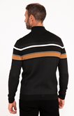 Pull col montant rayé Jamin