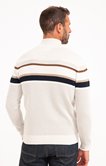 Pull col montant rayé Lighty