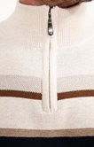 Pull col montant rayé Lighty