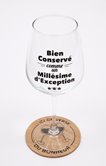 Coffret verre à vin conservé