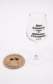 Coffret verre à vin conservé