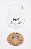 Coffret verre à vin papa