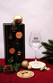 Coffret verre à vin papa