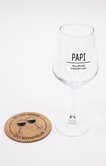 Coffret verre à vin papi