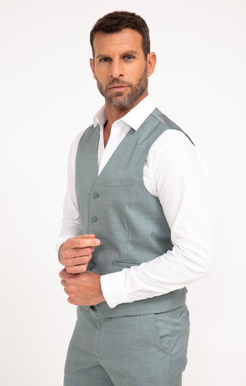 Gilet de costume Menta