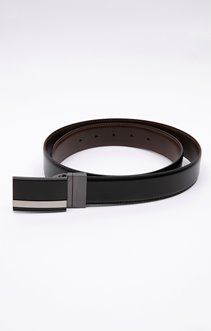 Ceinture cuir pour Homme avec plaque