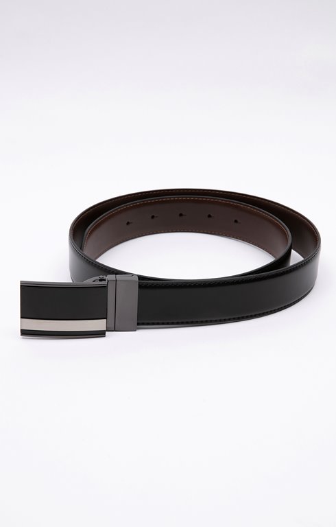 Ceinture cuir pour Homme avec plaque