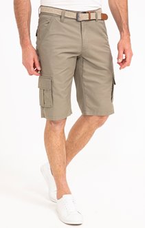 Bermuda cargo avec ceinture