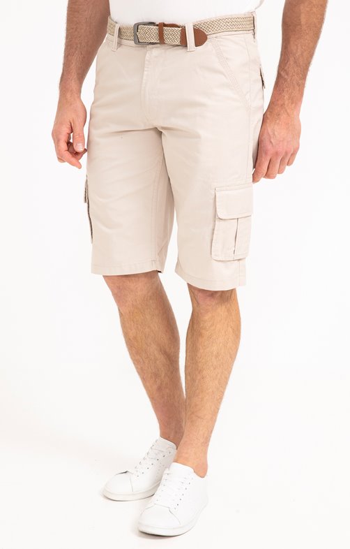 Bermuda cargo avec ceinture