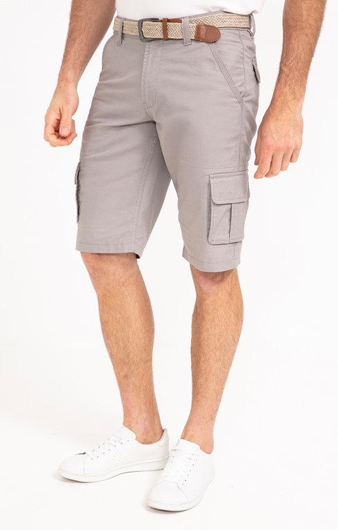 Bermuda cargo avec ceinture