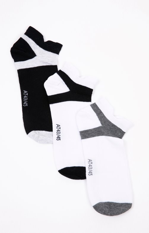 Lot 3 paires chaussettes homme