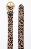Ceinture pantalon léopard