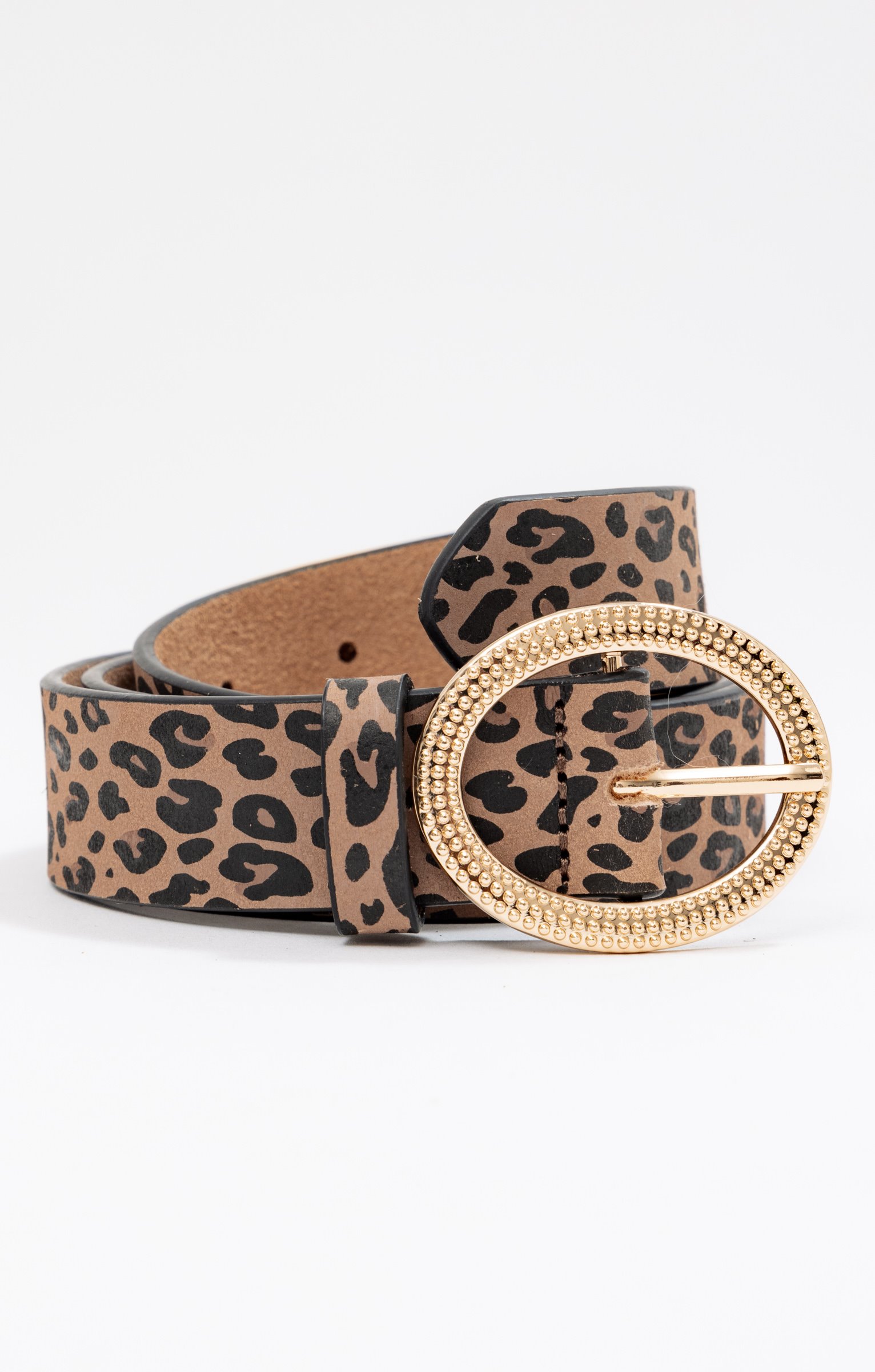 2 Ceintures En Similicuir Pour Femme - Motifs Léopard Et Serpent, Largeur 2 Cm, Boucle Ronde - Vintage, Réglable