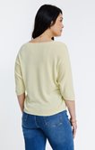Pull maille brillante
