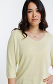 Pull maille brillante