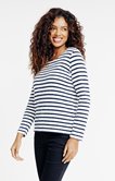 Tee-shirt rayé manches longues