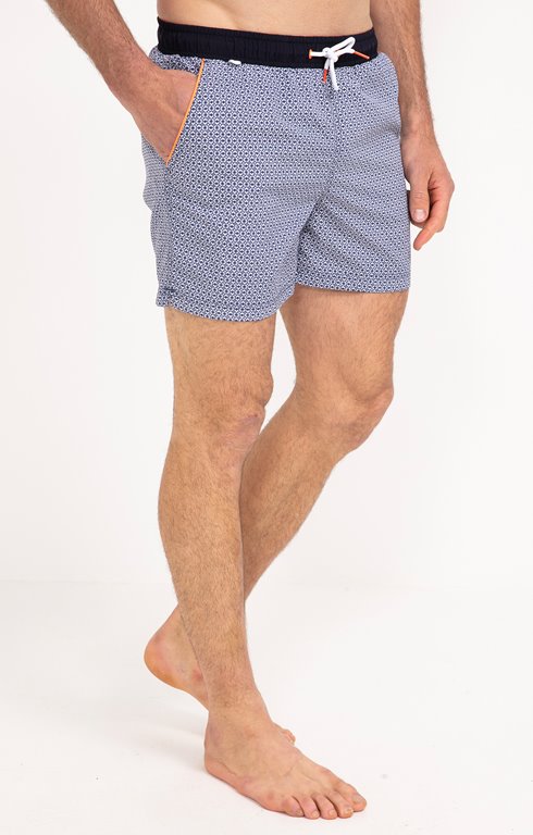 Short de bain navy court