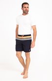 Short de bain bi-colore long